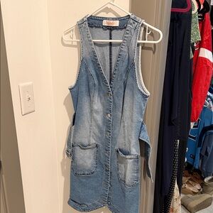 Denim Sleeveless Dress